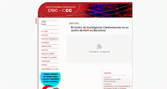 Desktop Screenshot of csic-iccc.org